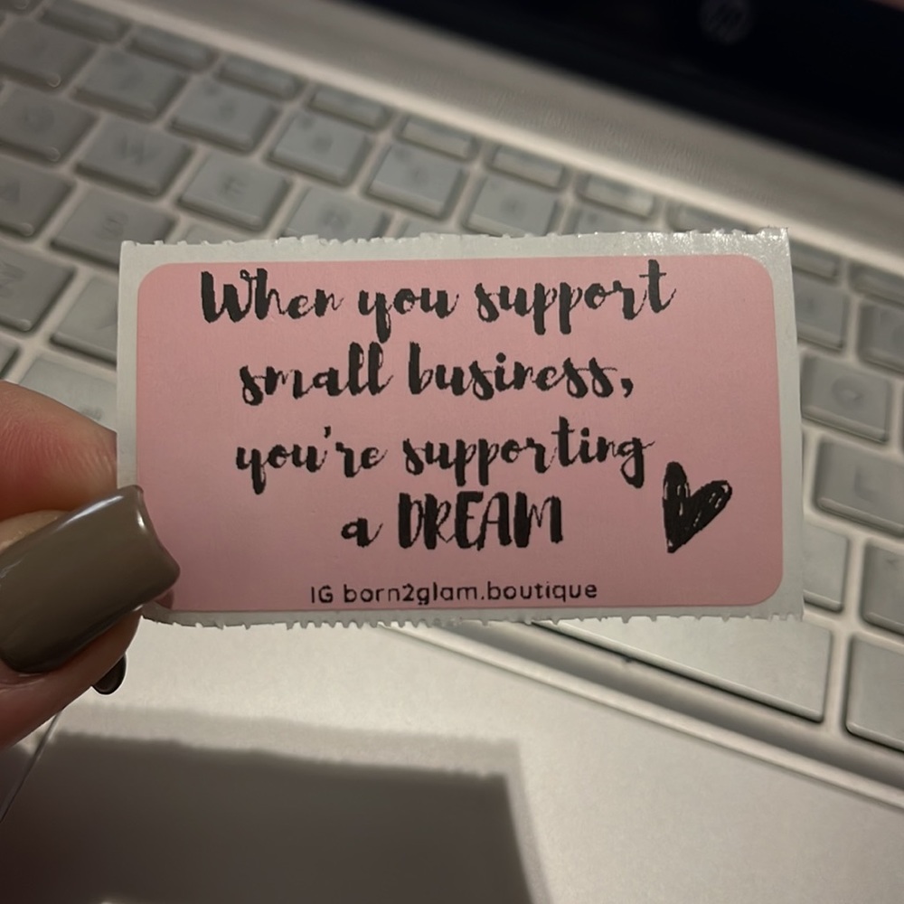 Support Small Business stickers